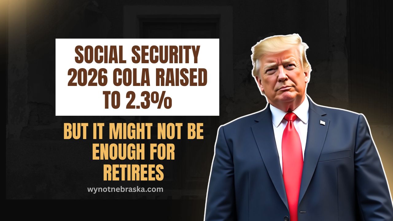 Social Security 2026 COLA Raised To 2.3% — But It Might Not Be Enough For Retirees