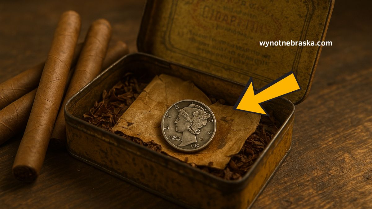 1916-D Mercury Dime Hidden In Cigar Tin Sells For $130,000