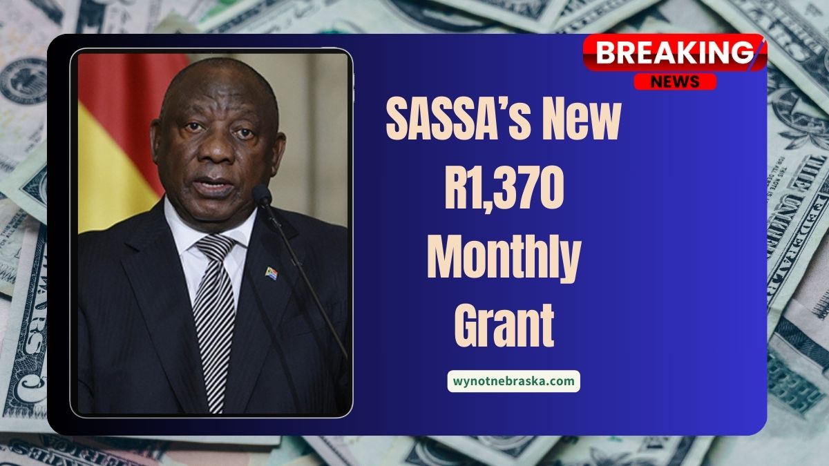 SASSA’s New R1,370 Monthly Grant- A Lifeline For Seniors In 2025